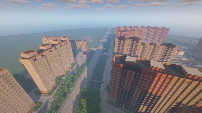 Микрорайон Центральный в Minecraft  Полтора года назад здесь были опубликованы скриншоты небольшой части карты..