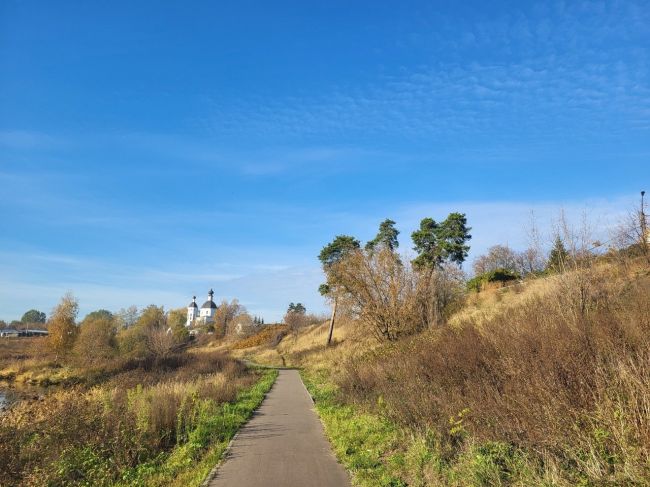 Прекрасной рабочей недели☀️  В Образцово появилась благоустроенная тропинка..