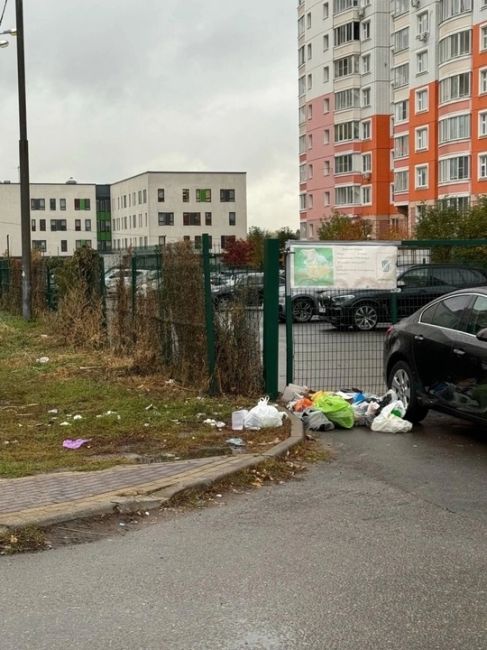 Мусорные контейнеры перенесли уже как полгода назад на другое место.  Однако дрожжинские 🐽 продолжают по..