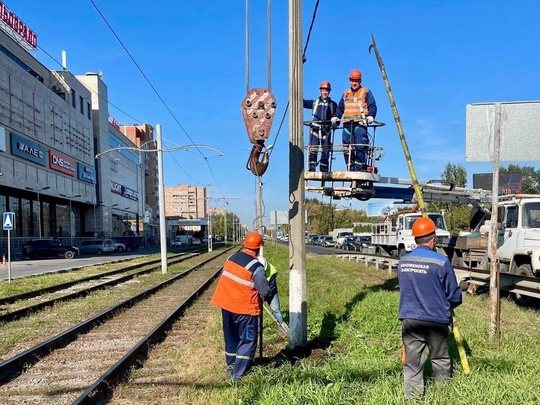 ⚡ В Коломне на улице Октябрьской Революции в районе Голутвина начались работы по удлинению полосы для..