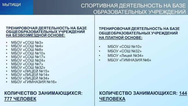 В Мытищах расширяют возможности получения дополнительного образования  Векторы дальнейшего развития..