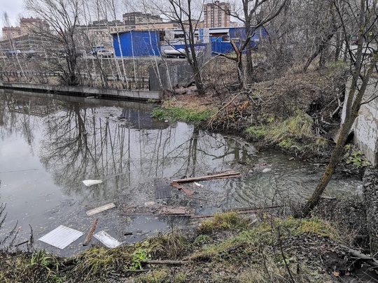 Река Мерянка. 
Без комментариев.  По пути к Новым Водникам. Через день хожу от старых Водников к Новым, с..