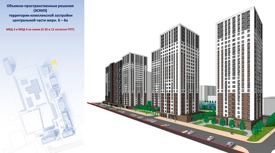 Опубликован возможный план "развития" микрорайона №6 в Одинцово 🏢  Информацию об этом опубликовал бывший..