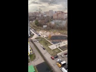 В ЖК "Люберецкий" сегодня внезапно образовалось море, правда купаться в нем совсем не..