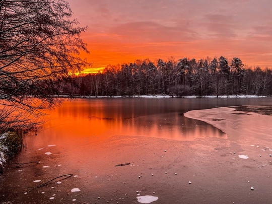 Огненное утро..