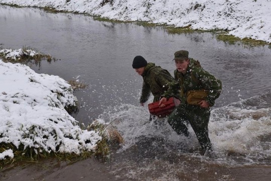 Курсанты из Раменского заняли третье место на военно-патриотических сборах «Служу России» во Владимирской..