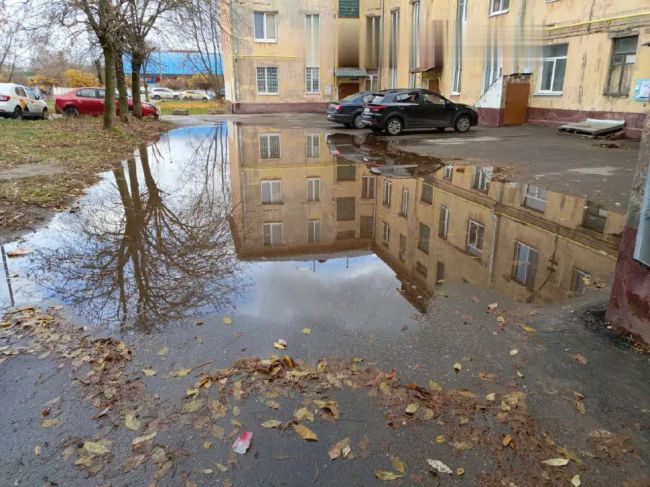 улица Карла Маркса  Комфортная среда Подмосковья.
Времена года меняются, а антураж..