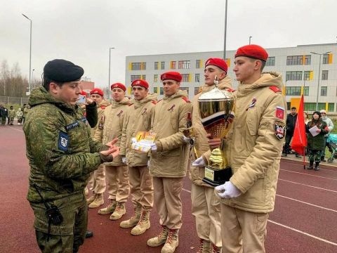 Лучшим «Толкателем земли» на соревнованиях в Солнечногорске признали юнармейца из Мытищ  Пять мытищинских..