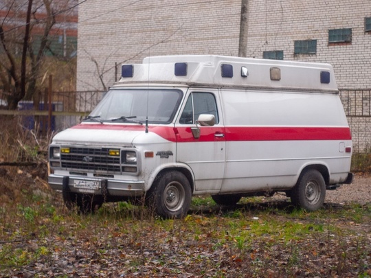 В Химках можно встретить даже американскую скорую помощь 🚑  Фото - ShiroKopeyka..