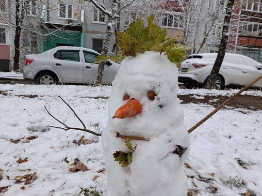 ☃️ В Королёве замечены снеговики!  Снег сегодня падает весь день, и это, конечно, многих вдохновляет на..