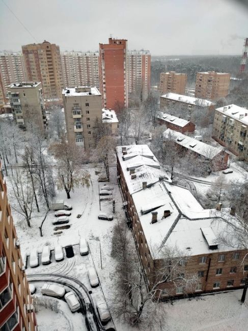 КОГДА ВЫГЛЯНУЛ УТРОМ В ОКНО 😃
Фото участников группы "Балашиха..