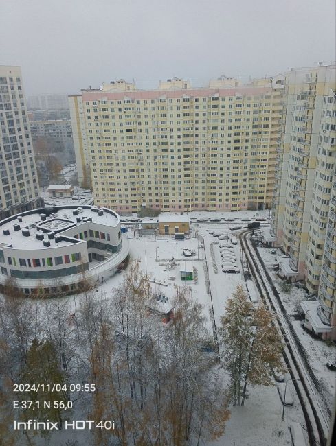 ⛄️Ночью в Зеленограде выпало много снега. Чувствуете приближение Нового..