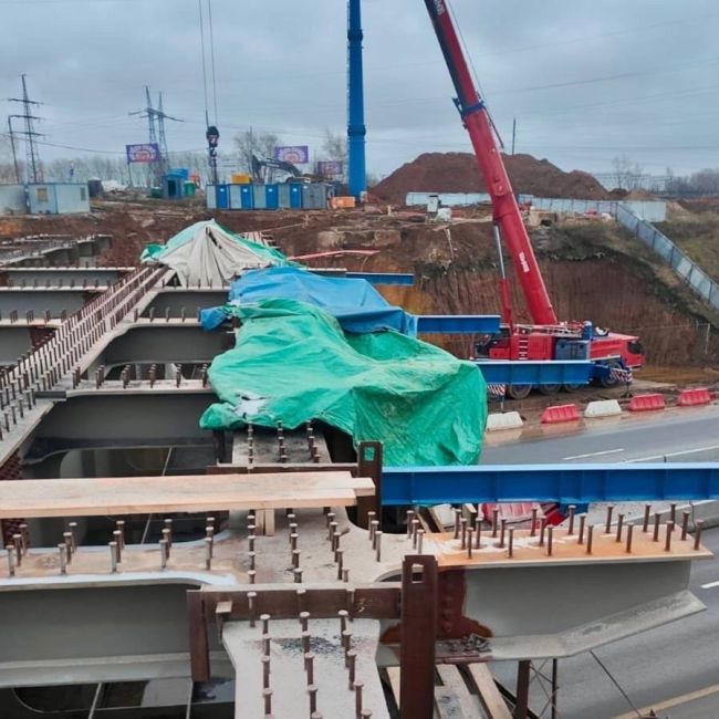 🛣Строительство транспортной развязки между Володарским и Каширским шоссе продолжается 
В рамках проекта..