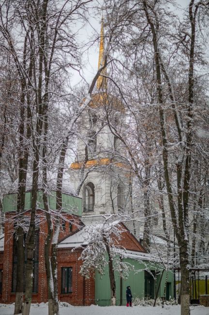 Алексей Гречушников  Немного снежного парка 🌨
город..