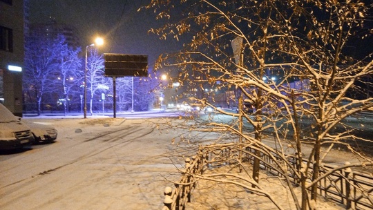 Доброе снежное утро! ☃❄ 
Пора ставить..