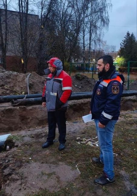 В Лосино-Петровском городском округе провели гидравлические испытания теплосетей после капитального..