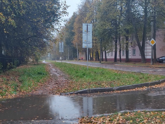 Коломенцы жалуются на отсутствие тротуаров  То, что летом было незаметно, осень, как лакмусовая бумажка,..