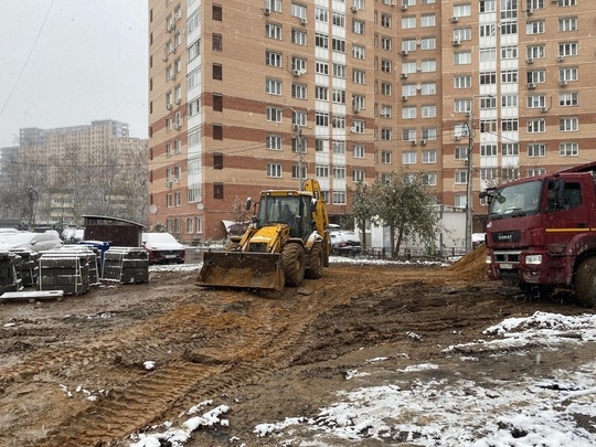 Новую теплотрассу строят в микрорайоне Юбилейный в Подольске  В Подольске продолжают модернизировать..