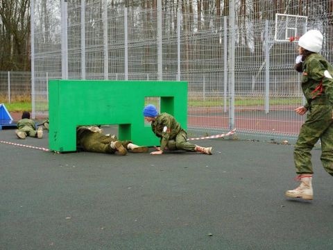 Лучшим «Толкателем земли» на соревнованиях в Солнечногорске признали юнармейца из Мытищ  Пять мытищинских..