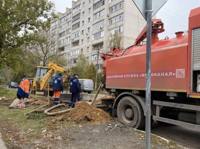 Ремонт систем канализации был завершен в Правдинском.  В поселке Правдинском, который находится в городском..