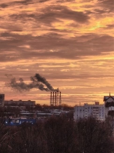 Рассвет сегодня. Доброе утро, Видное..