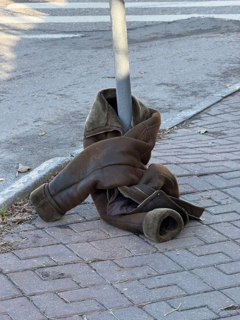 Похолодало…столбы начали..