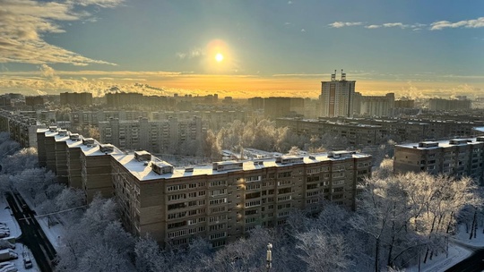 ❄️ Новогодний подарок от погоды!
Собираем поздравления любимому городу в комментариях..