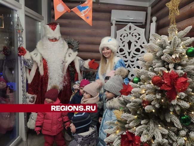 Почти шесть тысяч человек наслаждались первыми новогодними шоу в Пушкинском округе.  Фото: Ольга Шеметова ..