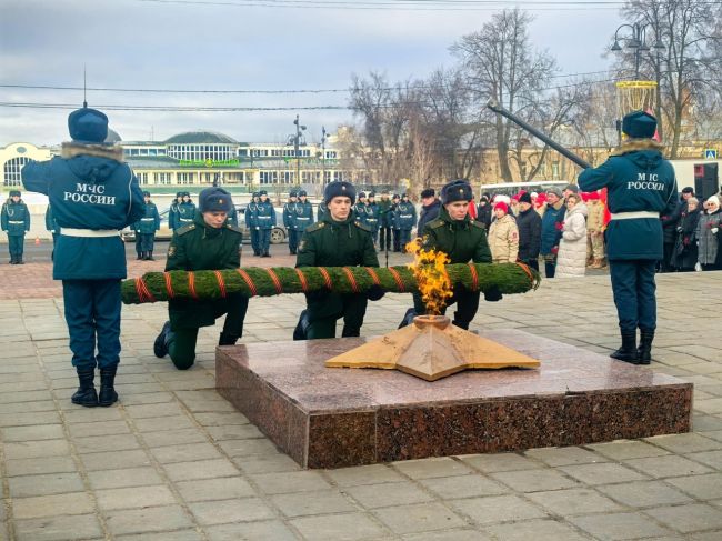 Сегодня в Ногинске прошел митинг, посвященный 83-й годовщине контрнаступления советских войск под..