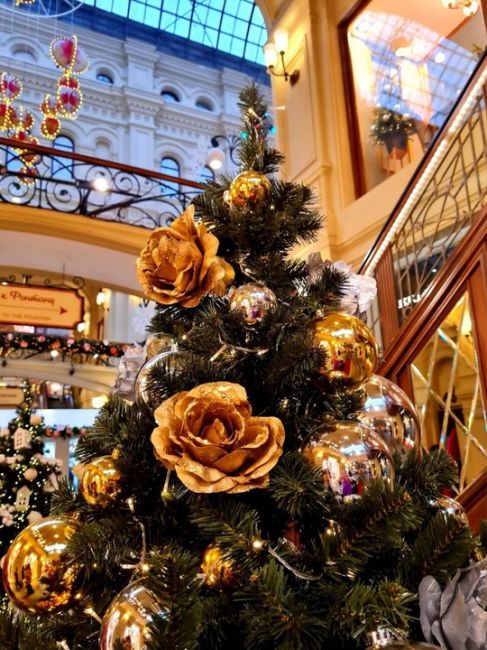 Парад ёлочек в ГУМе 🎄 
Фото: Ишевских..