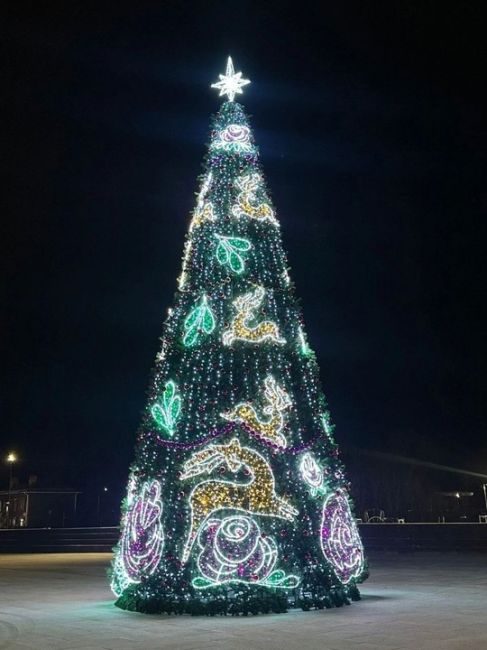 🎄Культурный код города Ликино-Дулёво – это дулёвский фарфор, имеющий почти 200-летнюю историю. Елка в парке в..