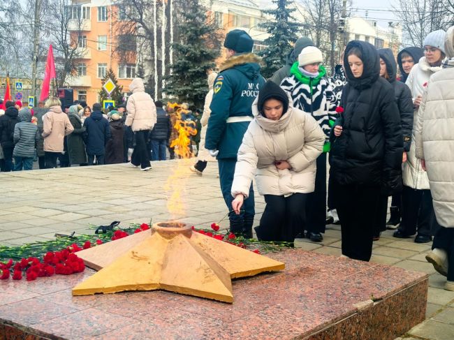 Сегодня в Ногинске прошел митинг, посвященный 83-й годовщине контрнаступления советских войск под..