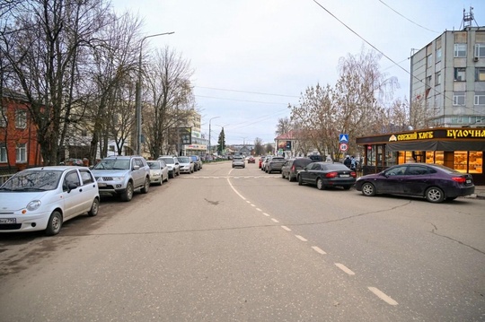 Зоны с платными парковками планируют ввести в центре Сергиева Посада  Центральная часть Сергиева Посада..