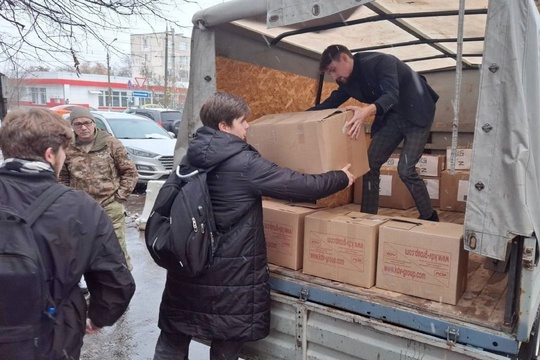 🚛 Военнослужащие в зоне специальной военной операции получили партию посылок с необходимыми вещами из..