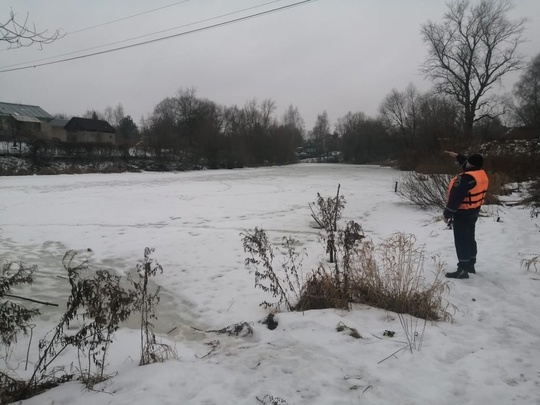 ❄ Сотрудники «Центра ЧС» провели очередной мониторинг водоемов в городском округе Коломна. 
Перепады..