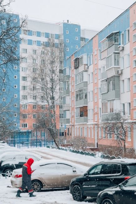 Город в новогодние праздники❄ 
Фото..