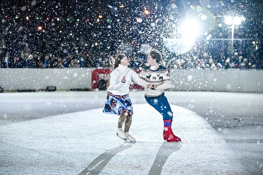 ⛸В рамках губернаторского проекта «Зима в Подмосковье» великолепное, зрелищное представление подготовили..