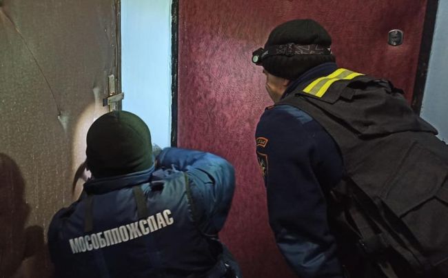✅ Спасатели Ногинска вскрыли дверь запертой квартиры, где находилась 85-летняя женщина, нуждающаяся в..