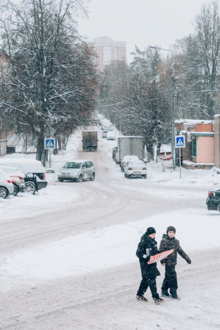 Город в новогодние праздники❄ 
Фото..