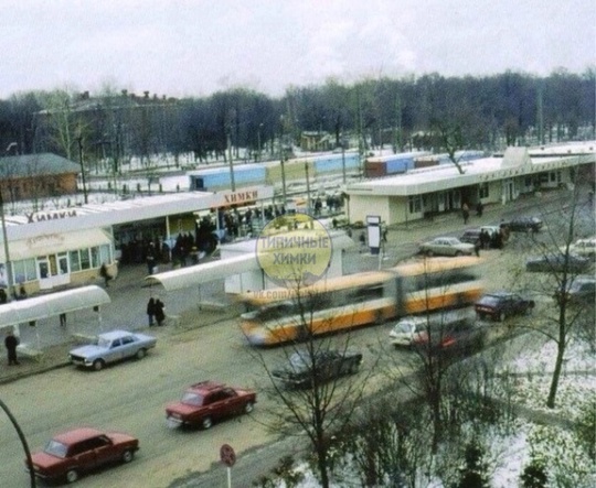 Ровно 25 лет назад… Станция Химки в 2000..