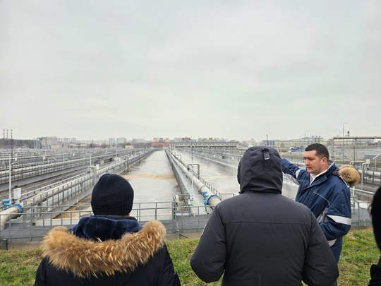 📍Люберецкие очистные сооружения АО «Мосводоканал» – крупнейший в Европе комплекс, принимающий сточные..