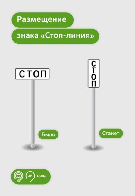 На дорогах Москвы станет меньше "визуального шума".  Дептранс Москвы показал новые дорожные..