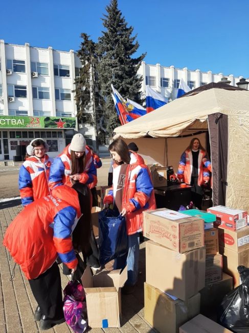 В Сергиево-Посадском округе завершился сбор гуманитарной помощи, приуроченный ко Дню защитника Отечества...