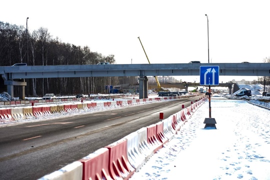 🚘Первый участок Южно-Лыткаринской автодороги (ЮЛА) — открыт! Это развязка на пересечении с М-2 «Крым» и..