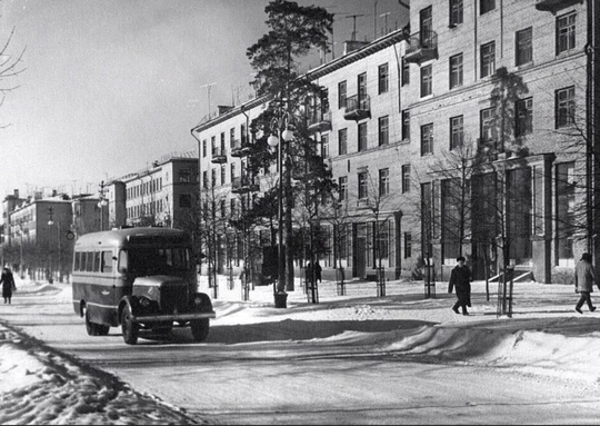 📷 Ретро Жуковский, 1960-е 
Улица Пушкина..