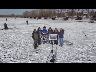 22 февраля.Традиционная рыбалка моих..