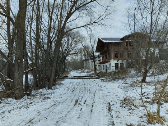 В селе Быково варварски перегородили проход со стороны ул. Келдыша г.Жуковского к Церкви Животворный..