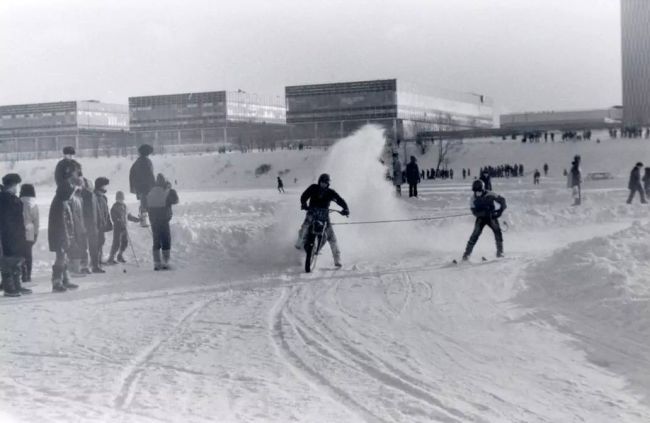 ❄На Большом городском пруду, в период с 1983 по 1985 год...  Вы..